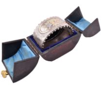CASED VICTORIAN SILVER BANGLE