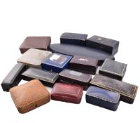 COLLECTION OF ANTIQUE VINTAGE & MODERN JEWELLERY BOXES