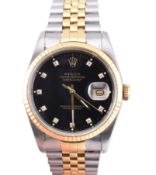 ROLEX OYSTER PERPETUAL DATEJUST WRISTWATCH
