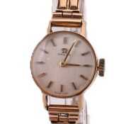 1960S HALLMARKED 9CT GOLD OMEGA WRISTWATCH