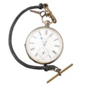 EARLY 20TH CENTURY BAUME OF GENEVE OPEN FACED POCKET WATCH