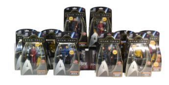 STAR TREK - A COLLECTION OF PLAYMATES STAR TREK ACTION FIGURES