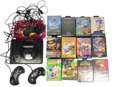 RETRO GAMING - VINTAGE SEGA MEGA DRIVE & GAMES