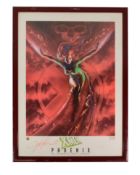 MARVEL - JOSEPH MICHAEL LINSNER - 'PHOENIX' SIGNED PRINT