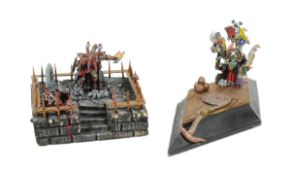 WARHAMMER - CHAOS SKULLTAKER & ORK PIRATE KAPTIN BADRUKK