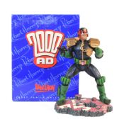 2000AD JUDGE DREDD - ROBERT HARROP - LARGE SCALE RESIN STATUE