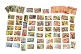 FULL SET OF 1966 BATMAN BUBBLE GUM CARDS & EXTRAS