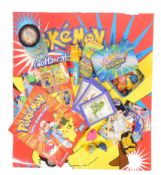 POKEMON - COLLECTION OF VINTAGE POKEMON MEMORABILIA