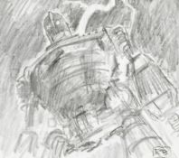 THE IRON GIANT - ORIGINAL DRAWING BY RICHARD BAZLEY