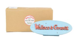 WALLACE & GROMIT - ROBERT HARROP - COLLECTORS PLAQUE