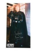 STAR WARS - DAVE PROWSE DARTH VADER - SIGNED 8X14