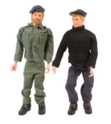 ACTION MAN - X2 VINTAGE PALITOY ACTION MAN FIGURES