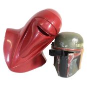 STAR WARS - X2 VINTAGE DON POST STAR WARS 1:1 SCALE REPLICA HELMETS