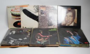 COLLECTION OF LATE 20TH CENTURY ROCK LP VINYL RECORDS