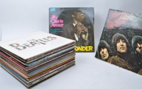 COLLECTION OF LATE 20TH CENTURY ROCK LP VINYL RECORDS