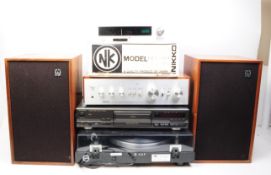 COLLECTION OF VINTAGE STEREO HI-FI SYSTEMS