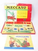 MECCANO - 1961 OUTFIT NUMBER THREE ENGINEERING MODEL PLAYSET
