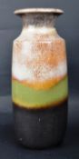 MID CENTURY WEST GERMAN POTTERY 'FAT LAVA' STYLE FLOOR STANDING VASE