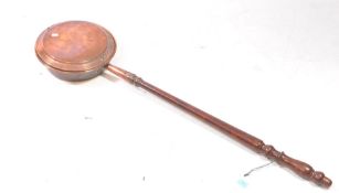 VICTORIAN 19TH CENTURY COPPER BED PAN