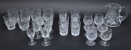 WEBB CORBETT - COLLECTION OF LATE 20TH CENTURY CRYSTAL CUT GLASS
