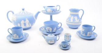 WEDGWOOD - JASPERWARE - COLLECTION OF 20TH CENTURY PORCELAIN PIECES