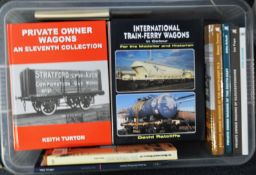 LARGE COLLECTION OF CONTEMPORARY TRAIN RELATED BOOKS