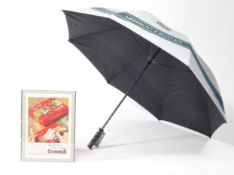 TOBACCIANA CIGARETTE ADVERTISING POSTER WITH L&B UMBRELLA