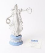 WEDGWOOD - JASPERWARE - 1997 LIMITED EDITION PORCELAIN FIGURE