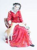 ROYAL DOULTON - LATE 20TH CENTRY CATHERINE PARR FIGURINE