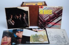 COLLECTION OF 20TH CENTURY ROCK LP VINYL RECORDS