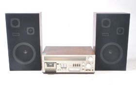 LLOYDS - VINTAGE STEREO / CASSETTE / 8 TRACK RECORDER DECK AND SPEAKERS