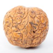 20TH CENTURY CHINESE CARVED WALNUT SHELL