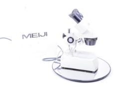 MEIJI LABAX - JAPANESE LATE 20TH CENTURY MODEL SKT 16858 MICROSCOPE