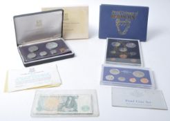 COLLECTION OF LATE 20TH CENTURY COMMEMORATIVE PROOF COIN SETS