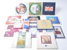 1980S AND 1990S BRILLIANT UNCIRCULATED ANNUAL COIN COLLECTION PACKS
