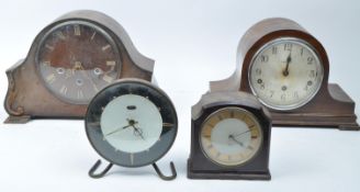 SMITHS, LONDON - COLLECTION OF VINTAGE 20TH CENTURY MANTEL CLOCKS