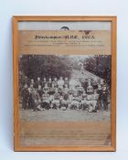 1907-8 SHIREHAMPTON A.F.C FRAMED PHOTOGRAPH OF THE FOOTBALL CLUB