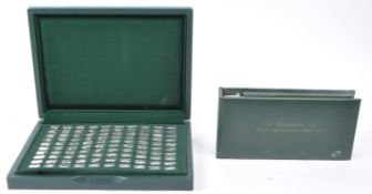 JOHN PINCHES LTD - THE 100 GREATEST CARS SILVER MINIATURE COLLECTION