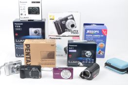 COLLECTION OF DIGITAL POINT & SHOOT COMPACT CAMERAS