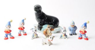 WADE - COLLECTION OF 20TH CENTURY POTTERY FIGURINES