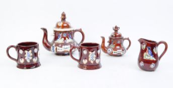 COLLECTION OF EARLY 20TH CENTURY MEASHAM BARGEWARE