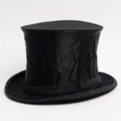 19TH / 20TH CENTURY FRENCH GIBUS CHAPEAU CLAQUE FOLDING OPERA TOP HAT