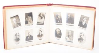 EARLY 20TH CENTURY OGDENS PHOTO ALUBM OF CIGARETTE CARDS
