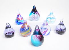 CAITHNESS - COLLECTION OF EIGHT 20TH/21ST CENTURY GLASS PAPERWEIGHTS