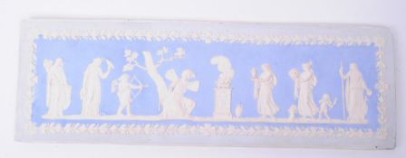 EARLY 20TH CENTURY WEDGWOOD STYLE PLASTER PLAQUE
