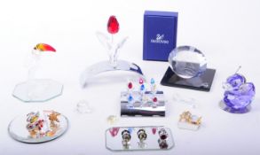 SWAROVSKI - COLLECTION OF VINTAGE CRYSTAL ORNAMENTS