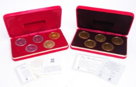 POBJOY MINT - 1979 STERLING SILVER ISLE OF MAN COIN SET
