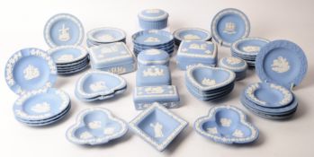 WEDGWOOD - JASPERWARE - LARGE COLLECTION OF 20TH CENTURY PIECES