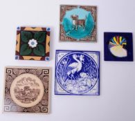 COLLECTION OF 19TH AND 20TH CENTURY AESTHETIC MOVEMENT STYLE TILES