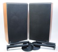 BANG AND OLUFSEN - 1970S BEOVOX S60 PAIR OF FLOOR SPEAKERS
